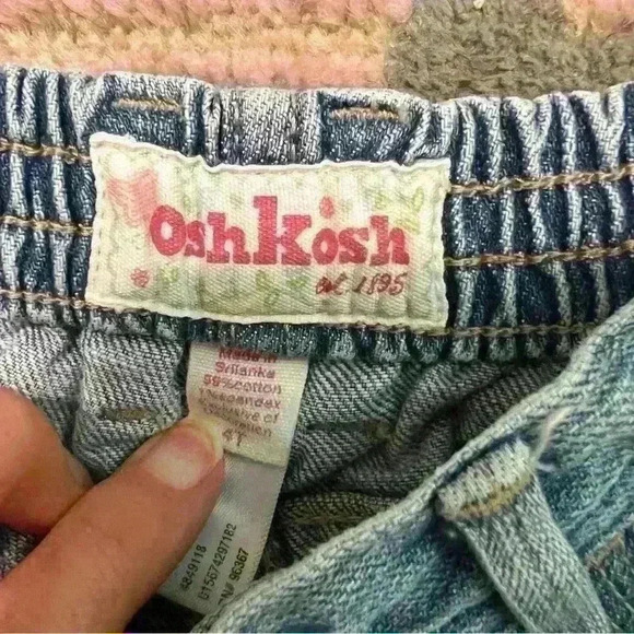 Vintage retro y2k wide leg blue jeans with stitching detail size 4T no flaws - Picture 2 of 3